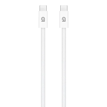 Кабель ArmorStandart AMQKJ3ZM Type-C to Type-C 1m White (ARM72698)