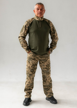 Костюм рубашка убакс и тактические брюки GorLin 54 Пиксель (Т-44Т/Бр32)