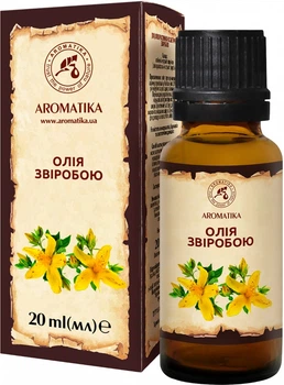 Олія Ароматика натуральна рослинна Звіробою 20 мл (4820031052603)