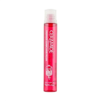 Восстанавливающий филлер для волос Farmstay Ceramide Damage Clinic Hair Filler 13 ml