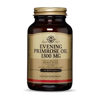 Олія вечірньої примули Solgar Evening Primrose Oil 1300 мг (60 softgels, pure)