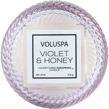 Свеча Violet &amp Honey 51г, макарон Voluspa (111000744)