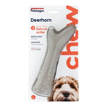 Игрушка для собак Petstages Deerhorn из оленьих рогов большая 20,3 см