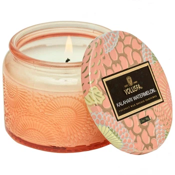 Свеча Kalahari Watermelon 90г, банка с крышкой Voluspa (111004524)