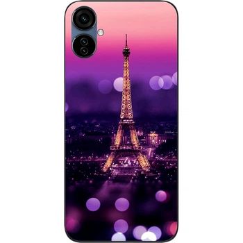 Силиконовый чехол SMTT для Tecno Camon 19 Neo (CH6i) с картинкой Париж ночью