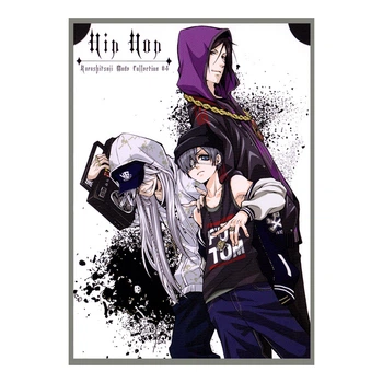 Постер плакат аниме Тёмный дворецкий Black Butler 42х29 см А3 (poster_0519)
