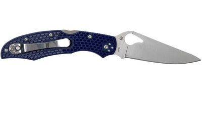 Ніж складальний Spyderco Byrd Cara Cara 2 FRN Blue тип замка Back Lock BY03PBL2