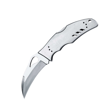Нож складной Spyderco Byrd Crossbill Silver тип замка Back Lock BY07P