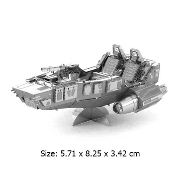 3D металевий пазл Star Wars - First Order Snowspeeder