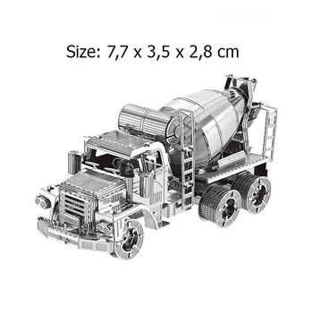 3D металевий пазл Mixer Truck