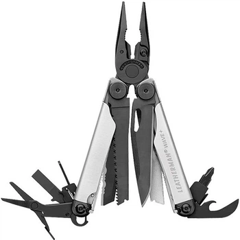 Мультиинструмент Leatherman Wave Plus Black/Silver (1080-503103)