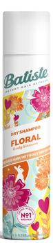 Сухий шампунь Batiste Dry Shampoo Bright&Lively Floral 200 мл (5010724528426)