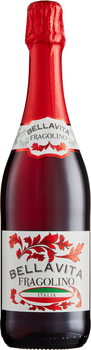Вино ігристе Bellavita Fragoli червоне солодке 0.75 л 7.5% (8004300368633)