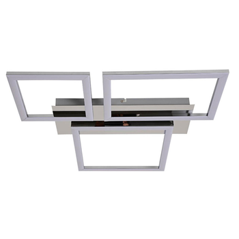 Стельова люстра 40W LED Horoz Electric VENEZIA 4000K хром IP20