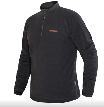 Реглан Fahrenheit CLASSIC MICRO ZIP Black 100 Розмір M/R Polartec