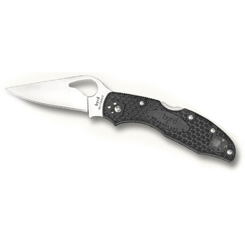 Нож складной Spyderco Byrd Meadowlark 2 Black тип замка Back Lock BY04GP2
