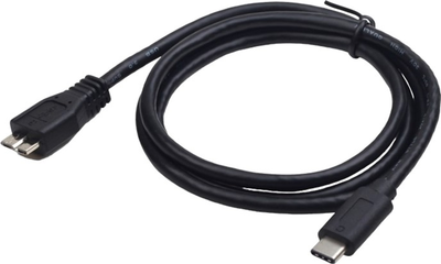 Kabel Cablexpert USB Type A-USB Type C 3 m Czarny (8716309086561)