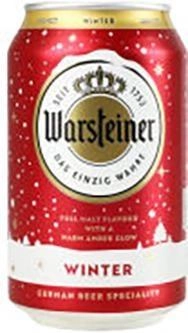 Упаковка пива Warsteiner Winter Beer темне фільтроване 5.6% 0.33 л x 12 шт (4000856356692)