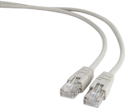 Patch cord Cablexpert PP12 cat 5 e RJ-45-RJ-45 2 m Szary (8716309009607)