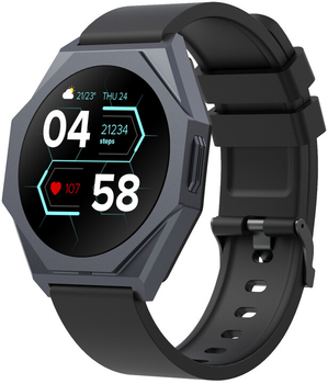 Смарт-часы Canyon Otto SW-86 Black (CNS-SW86BB)
