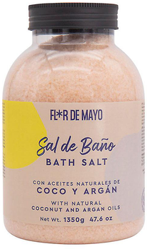 Сіль для ванни Flor De Mayo Sal De Bano Coco Y Argan 1350 г (8428390075606)