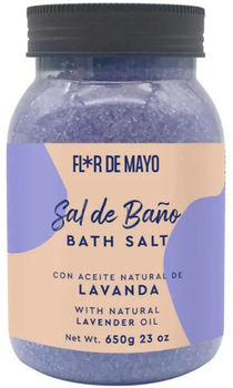 Sól do kąpieli Flor De Mayo Sal De Bano Lavendel 650 g (8428390075729)