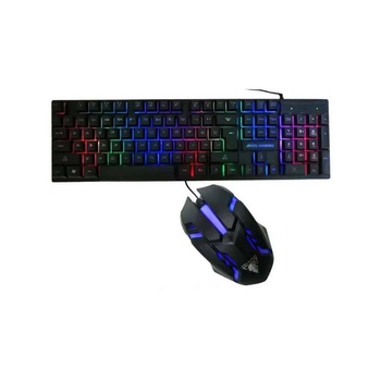 Компьютерная игровая Клавиатура Jedel GK110 с подсветкой и Мышкой Черный RGB