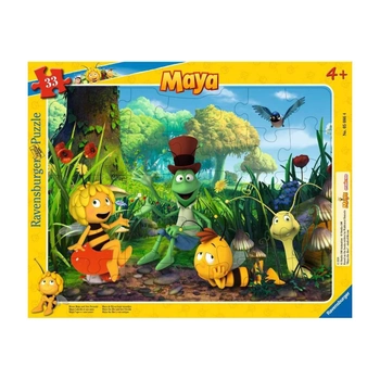 Puzzle klasyczne Ravensburger Maya the Bee and her friends 49 x 36 cm 33 elementów (4005556050864)