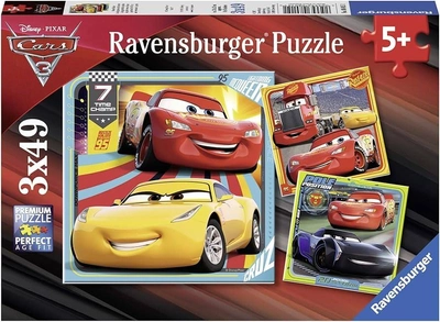 Puzzle klasyczne Ravensburger Disney Cars Colourful Speedsters 70 x 50 cm 100 elementów (4005556080151)