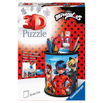 Puzzle 3D Ravensburger - Kubek na ołówki - Cudowny 19.5 x 13 x 10 cm 54 elementa (4005556112784)