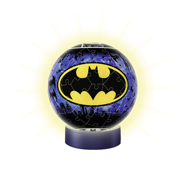 Puzzle 3D Ravensburger Nocne światło Batmana 20 x 15 x 10 cm 72 elementów (4005556110803)