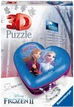 Puzzle 3D Ravensburger Heart Bo Frozen 2 24 x 24 cm 54 elementy (4005556112364)