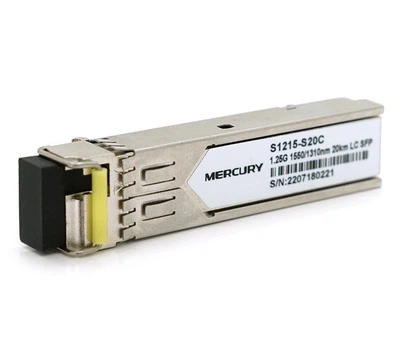 SFP модуль MERCURY 1.25G 1310nm 20Km WDM LC поддержка DDM TX1310/RX1550