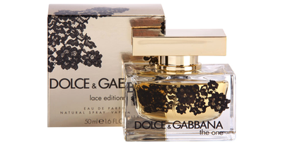 Woda perfumowana damska Dolce&Gabbana The One Lace Edition 50 ml (737052546711)