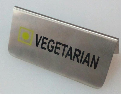 Табличка настольная Empire Vegetarian EM-1081 12 см 4228001