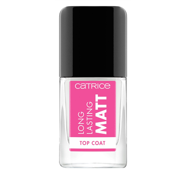 Топ для нігтів без липкого шару Catrice Cosmetics Long Lasting Matt Top Coat 10.5 мл (4059729356550)