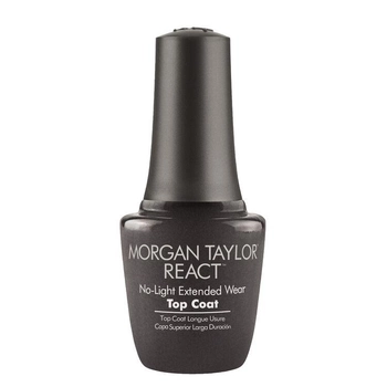 Top do paznokci bez lepkiej warstwy Morgan Taylor React Top Coat 15 ml (813323023041)