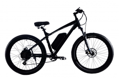 Електровелосипед WENDAT MTB 3" 27.5" гідравлічні гальма 48V|19Ah|750W/рама 19" Чорний матовий (Wendat)