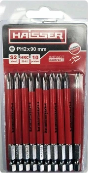 Набор бит Haisser PH2 х 90 мм 2712706 10 шт (81310)