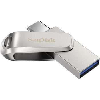 USB флеш накопитель SanDisk 64GB Dual Drive Luxe USB 3.1 + Type-C (SDDDC4-064G-G46) (158921)