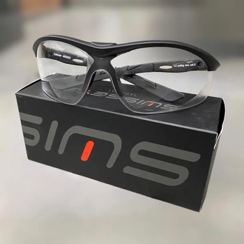 Окуляри балістичні Swiss Eye Lancer, Прозоре скло, сертифіковані, окуляри тактичні