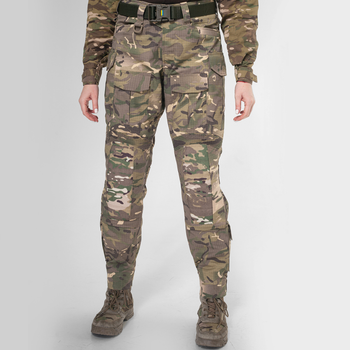 Жіночі штурмові штани UATAC Gen 5.2 Multicam FOREST (Ліс) з наколінниками XL