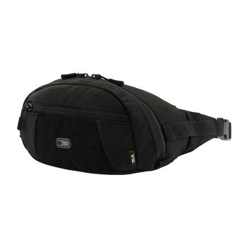 M-Tac сумка Companion Bag Large Black, тактична сумка, армійська поясна сумка, чоловіча чорна бананка