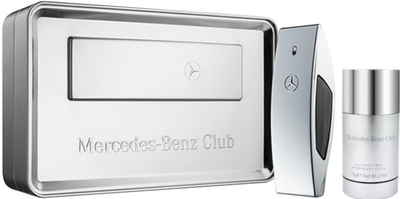 Zestaw Mercedes-Benz Club Woda toaletowa 50 ml + Dezodorant w sztyfcie 75 ml (3595471045027)