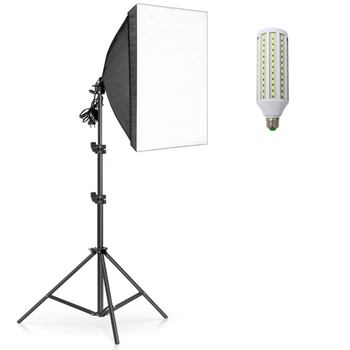 Набор студийного света с LED лампой 60 вт. Prolight 50х70см + Стойка