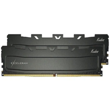 Модуль памяти eXceleram DDR4 32GB (2x16GB) 3200 MHz Black Kudos (EKBLACK4323216XD)