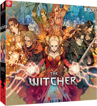 Puzzle Good Loot The Witcher: Scoia'tael 500 elementów (5908305243007)
