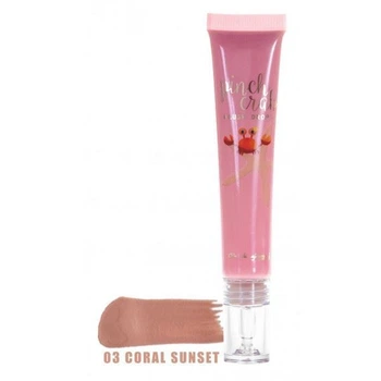 Жидкие румяна Gio De Giovanni Pinch Crab - 03 Coral Sunset Коралловый