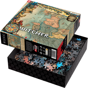 Puzzle Good Loot The Witcher: The Northern Kingdoms 1000 elementów (5908305242994)