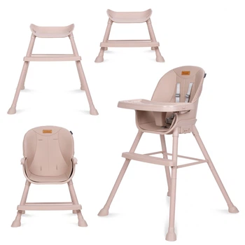 Стільчик для годування 4в1 Kidwell Eatan Pink